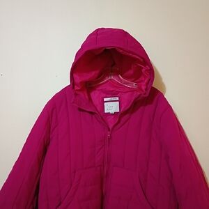 a new day Fuchsia Water-Resistant Jacket